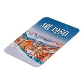 Magnet Flexible Les Arcs 1950 Station de ski (Côté Gauche)