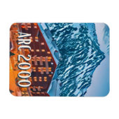 Magnet Flexible Les Arcs 2000 Station de ski (Horizontal)