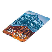 Magnet Flexible Les Arcs 2000 Station de ski (Côté Gauche)