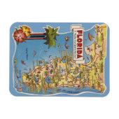 Magnet Flexible Les attractions de la Floride (Horizontal)
