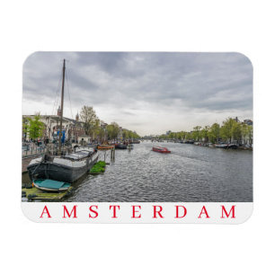 Magnet Flexible Les bateaux de l'aimant frigo d'Amsterdam