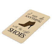 Magnet Flexible Les bonnes chaussures (Côté Gauche)