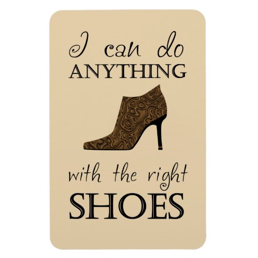 Magnet Flexible Les bonnes chaussures (Vertical)