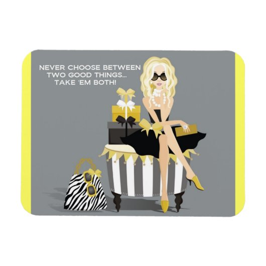 Magnet Flexible Les bonnes choses (Horizontal)