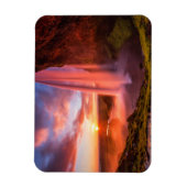 Magnet Flexible Les cascades | Cascade de Seljalandsfoss (Vertical)