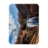 Magnet Flexible Les cascades | Fitz Roy Mountain, Argentine (Vertical)