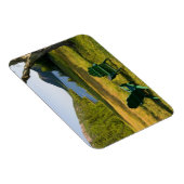 Magnet Flexible Les chaises Adirondack sur la pelouse du Jourdain (Côté Droit)