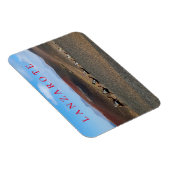 Magnet Flexible Les chameaux de Lanzarote regardent l'aimant frigo (Côté Droit)