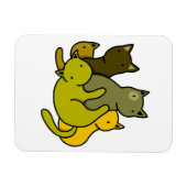 Magnet Flexible Les chatons d'olive (Horizontal)