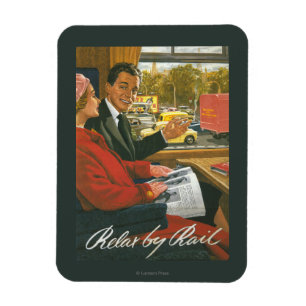 Magnet Flexible Les chemins de fer britanniques détendent par