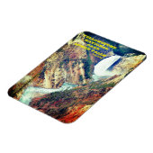 Magnet Flexible Les chutes inférieures du parc national Yellowston (Côté Gauche)