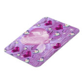 Magnet Flexible Les colombes et les coeurs (Côté Gauche)