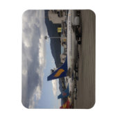 Magnet Flexible Les compagnies aériennes chinoises font la queue d (Vertical)