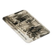 Magnet Flexible Les coups continueront jusqu'à ce que le moral s'a (Côté Droit)