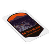 Magnet Flexible Les Cratères Du Monument National De La Lune (Côté Droit)