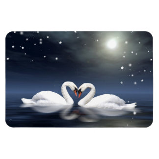 Magnet Flexible Les cygnes qui aiment