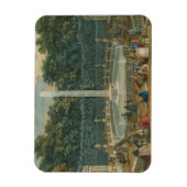 Magnet Flexible Les Domes dans le Jardin de Versailles, pub. par L (Vertical)