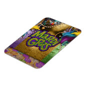 Magnet Flexible Les doubloons graphiques sur le thème Mardi Gras d (Côté Gauche)