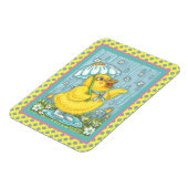 MAGNET FLEXIBLE LES DOUCHES D'AVRIL PEUVENT FLEURS, PRINTEMPS MAGN (Côté Gauche)