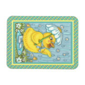 MAGNET FLEXIBLE LES DOUCHES D'AVRIL PEUVENT FLEURS, PRINTEMPS MAGN (Horizontal)