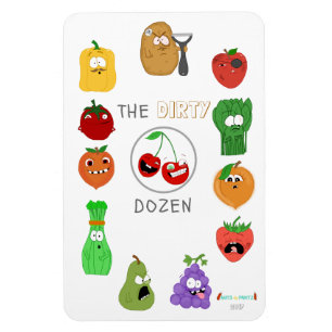 Magnet Flexible Les douzaine listes illustrées sale - édition 20