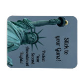 Magnet Flexible Les droits d'armes, Restez à vos fusils... (Horizontal)