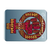 Magnet Flexible les droits des femmes soulevés après 2017 LGBTQIA (Horizontal)