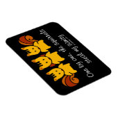 Magnet Flexible Les écureuils volent ma santé mentale (Côté Droit)