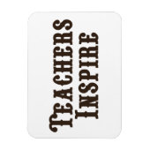 Magnet Flexible Les enseignants inspirent (Vertical)