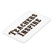 Magnet Flexible Les enseignants inspirent (Côté Gauche)