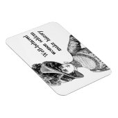 Magnet Flexible Les Femmes Bien Comportées Font Rarement De L'Hist (Côté Droit)