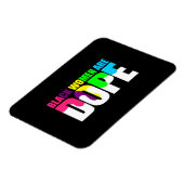 Magnet Flexible Les femmes noires sont Dope Black Pride Histoire (Côté Gauche)