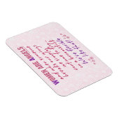 Magnet Flexible Les femmes sont des anges (Côté Droit)