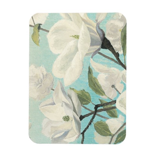 Magnet Flexible Les fleurs blanches du Sud (Vertical)