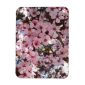 Magnet Flexible Les fleurs roses sur l'arbre à fleurs ornemental (Vertical)