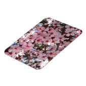 Magnet Flexible Les fleurs roses sur l'arbre à fleurs ornemental (Côté Gauche)