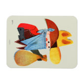 Magnet Flexible Les flics et les robots (Horizontal)