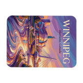 Magnet Flexible Les Fourches Canada (Horizontal)
