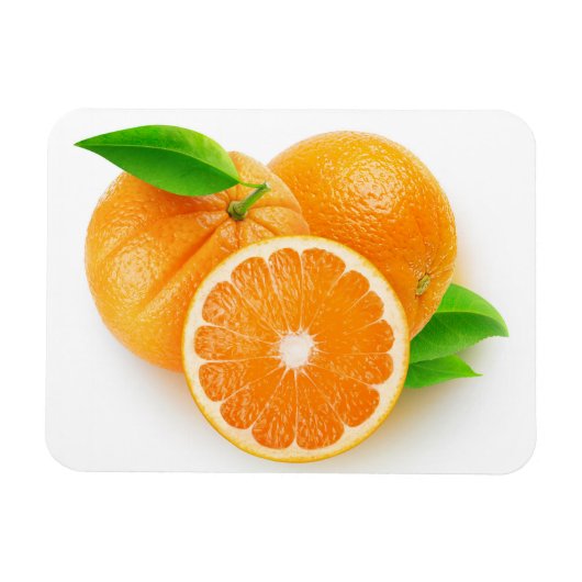 Magnet Flexible Les fruits orange (Horizontal)
