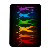 Magnet Flexible Les gens du groupe de SlipperyJoe se tenant la mai (Vertical)