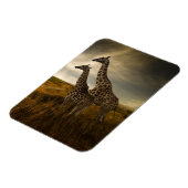 Magnet Flexible Les girafes et le paysage (Côté Gauche)