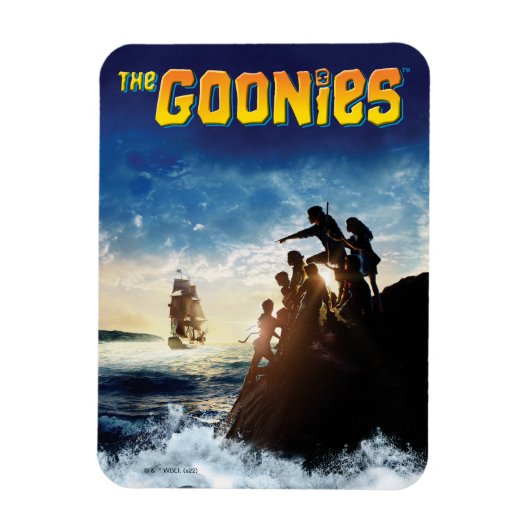 Magnet Flexible Les Goonies Pirate Ship Théâtre Art (Vertical)