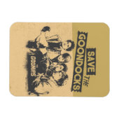 Magnet Flexible Les Goonies "Sauvez Les Quais De Goon" (Horizontal)