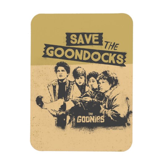 Magnet Flexible Les Goonies "Sauvez Les Quais De Goon" (Vertical)