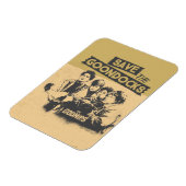 Magnet Flexible Les Goonies "Sauvez Les Quais De Goon" (Côté Gauche)