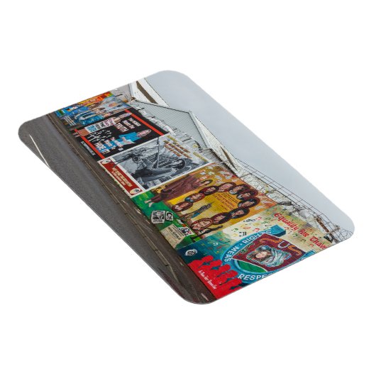 Magnet Flexible Les graffiti de Belfast (Côté Droit)