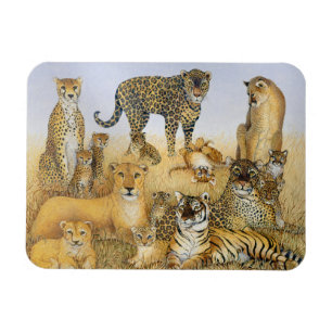Magnet Flexible Les grands chats
