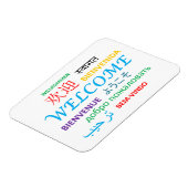 MAGNET FLEXIBLE LES GREETINGS DES LANGUES DE LA TERRE (Côté Gauche)