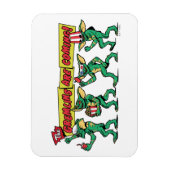 Magnet Flexible Les Gremlins™ arrivent (Vertical)