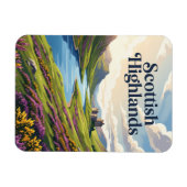 Magnet Flexible Les Highlands d'Écosse (Horizontal)